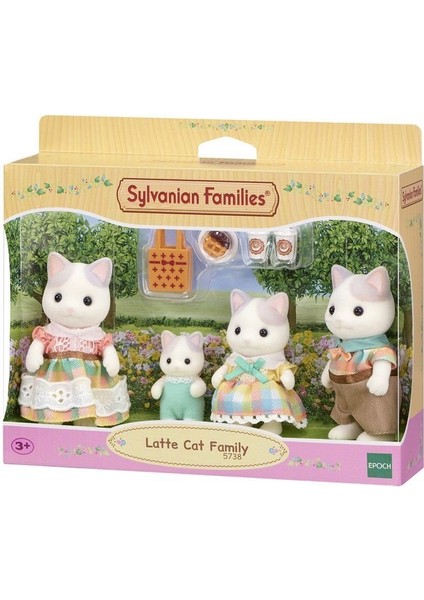 5738 Sylvanian Families Latte Kedi Ailesi +3 Yaş