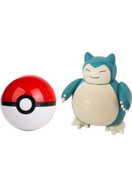 Pokemon Orijinal Lisanslı Elf Topu Snorlax - Kutusuz