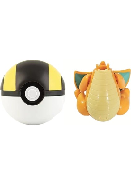 Threemb Toys Pokemon Orijinal Lisanslı Elf Topu Dragonite - Kutusuz