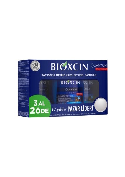 Quantum Şampuan Dry 3X300ML ( 1 Adet )