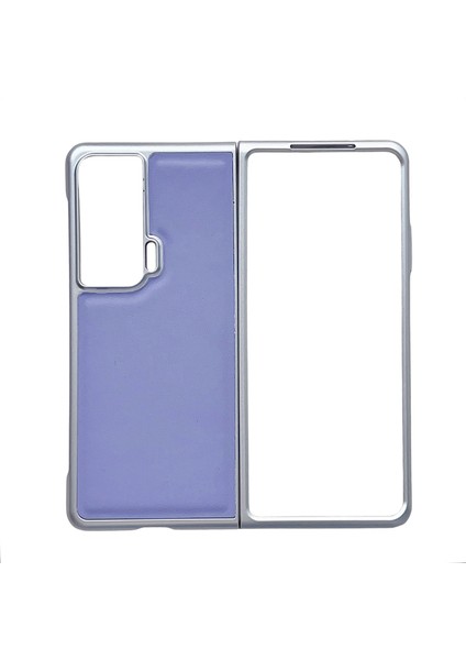 Honor Magic Vs Için Metal Patent Pu Kılıf (Yurt Dışından)