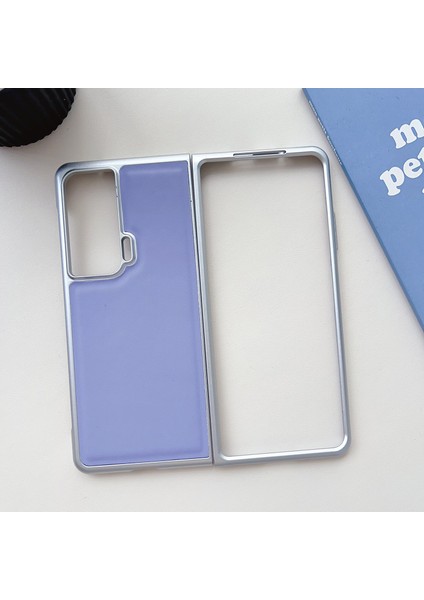 Honor Magic Vs Için Metal Patent Pu Kılıf (Yurt Dışından) indirimleri