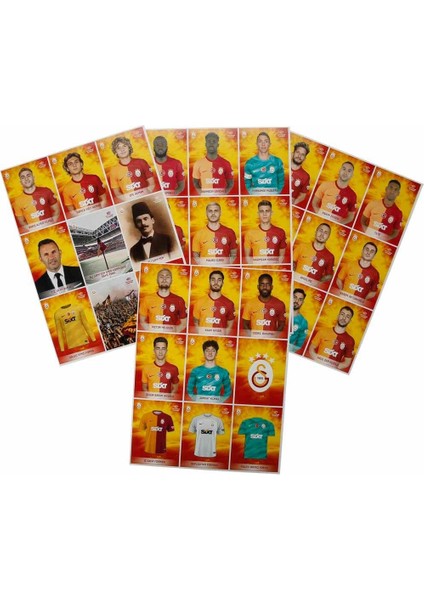 Mythos Galatasaray Dev Poster ve Çıkartma Seti 2023/24