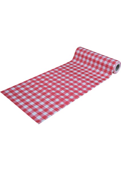 Tek Kullanımlık Masa Örtüsü Kırmızı - 100X80CM - 4 Rulo modelleri
