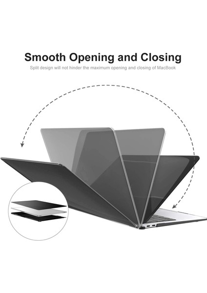 MacBook Pro 16 Inç (2021) A2485-BLACK Için Düşmeye Dayanıklı Mat Pc Ön ve Arka Koruyucu Kabuk (Yurt Dışından) fiyatları