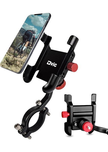 Bisiklet Telefon Montaj Tutacağı Evrensel Ayarlanabilir Kare Silikon Askı 360° Dönüş (SJ-298) (Yurt Dışından)