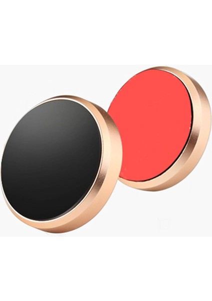 Alüminyum Alaşımlı Evrensel Yaratıcı Yuvarlak Araba Manyetik Hava Firar Dağı Telefon Tutucu Braketi Standı (Yurt Dışından) fırsatları