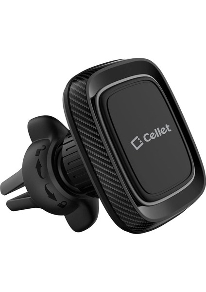 Telefon Tutucu Araç Montajı, Evrensel Uyumlu Manyetik Havalandırma Standı iPhone 13 Pro Max Mini 12 11 Samsung Galaxy S21 S20 Note 20 Ultra 5g - Tamamı Siyah Ince Tasarım (Yurt Dışından)