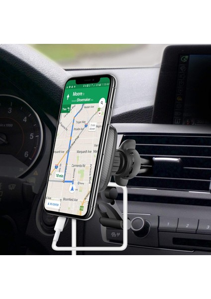 Telefon Tutucu Araç Montajı, Evrensel Uyumlu Manyetik Havalandırma Standı iPhone 13 Pro Max Mini 12 11 Samsung Galaxy S21 S20 Note 20 Ultra 5g - Tamamı Siyah Ince Tasarım (Yurt Dışından) fiyatları