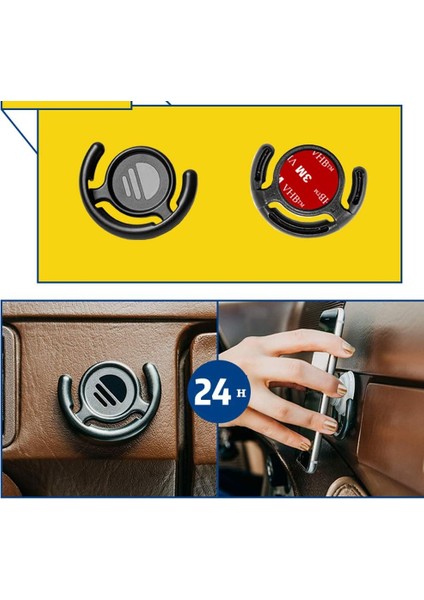 Manyetik Kontrol Paneli Için 3m Yapışkan Yapışkan Değiştirme Pop Out-Stand Montaj Tabanı Daire Çift Taraflı Bant Dash Için 2 Paket Dikdörtgen Vhb Etiket Pedleri Mıknatıslı Telefon (Yurt Dışından)