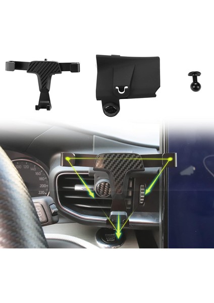 Ford Explorer 2020 2021 2022 2023 Için Araç Telefonu Tutucu Araba Dashboard Montaj Cep Telefonu Beşikler Ayarlanabilir Telefon Standı Tutucu Evrensel Çoğu Akıllı Telefonla Uyumlu L (Yurt Dışından) modelleri