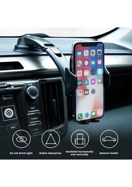 A31 Generisch Araç Telefonu Tutucu Montajlı, Yükseltilmiş Yatay ve Dikey Ayarlanabilir Cep Telefonu Tutucu, Tüm Telefonlarla Uyumlu… (Yurt Dışından) fiyatları