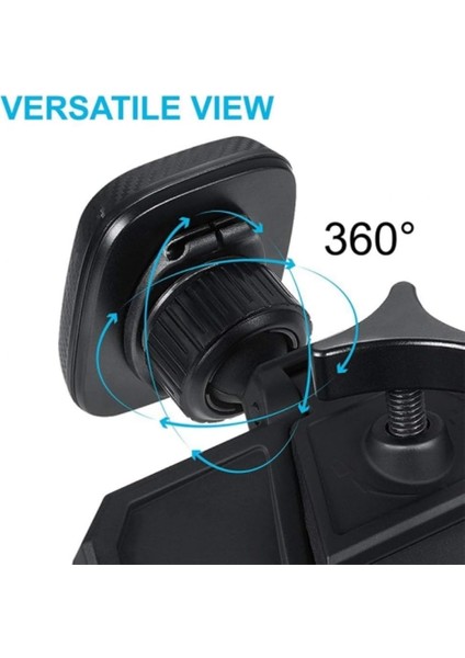 CD Yuvası iPhone 15/pro/max/plus ile Uyumlu Araç Montaj Parçası - Manyetik Tutucu Döner Bağlantı Istasyonu Güçlü Tutuşlu iPhone 15/pro/max/plus Için CD Çalar Yuvası (Yurt Dışından)