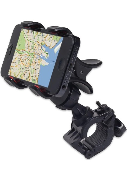 Bisiklet Montajı, Honbay® Klipsli Gidon Akıllı Cep Telefonları Için Bisiklet Montajı Tutucu Standı, iPhone 6s Plus/6s/iphone 6 Plus/6/iphonese/5/4s/4/note 5/note 4/galaxy S7/s6/s5 (Yurt Dışından)