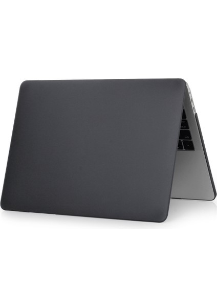 MacBook Pro 14 Inç (2021) (A2442) Parmak Izi Önleyici Mat Pc Ön ve Arka Koruyucu Kabuk-Siyah Için (Yurt Dışından)