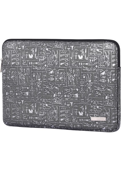Desen Baskı Dizüstü Bilgisayar Kol Çantası Fermuar Kapatma Dizüstü Koruyucu Kılıf-Gri/14-Inç Dizüstü Bilgisayar Için (Yurt Dışından) fiyatları