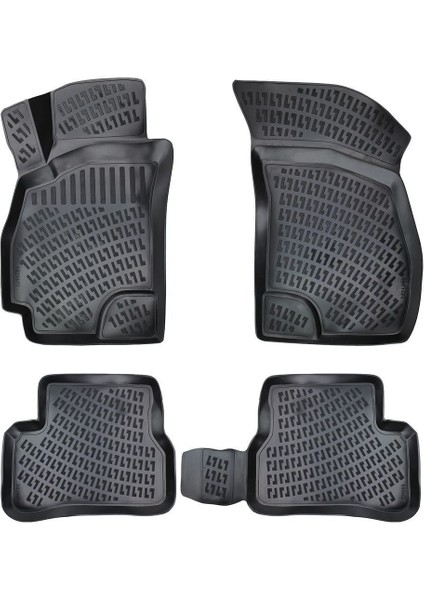 Rizline Chery Tiggo 8 Pro Avantgarde Paket 5 Koltuklu 2024 Sonrası 3D Havuzlu Paspas