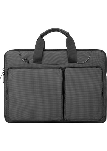 MA536 15-15.6 Inç Dizüstü Bilgisayar Çantası Polyester + Polar Dizüstü Omuz Çantası Iş Messenger Tote Çanta (Yurt Dışından) fiyatları