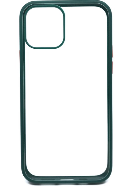Apple iPhone 12 Pro Uyumlu Crystal Hybrid Seri Arka Koruma Kılıf