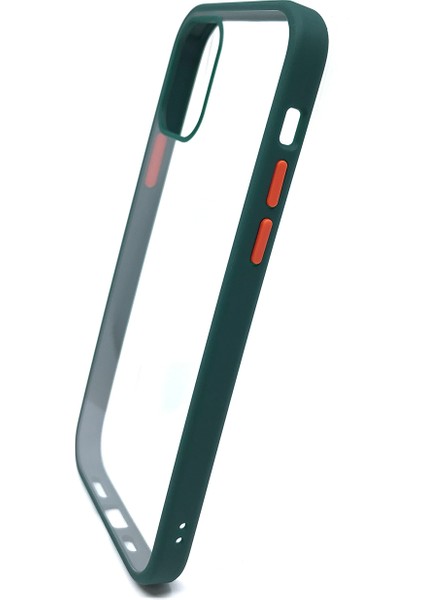 Apple iPhone 12 Pro Uyumlu Crystal Hybrid Seri Arka Koruma Kılıf