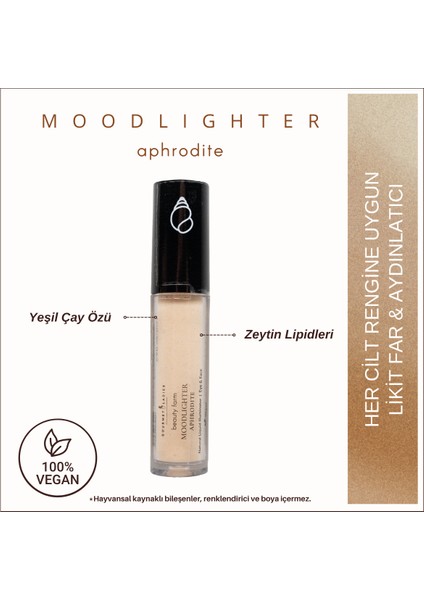 Natural Liquid Illuminator Eye & Face - Afrodit