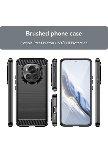 Honor Magic 6 Için Fırçalanmış Dokulu Tpu Kılıf (Yurt Dışından) fiyatları