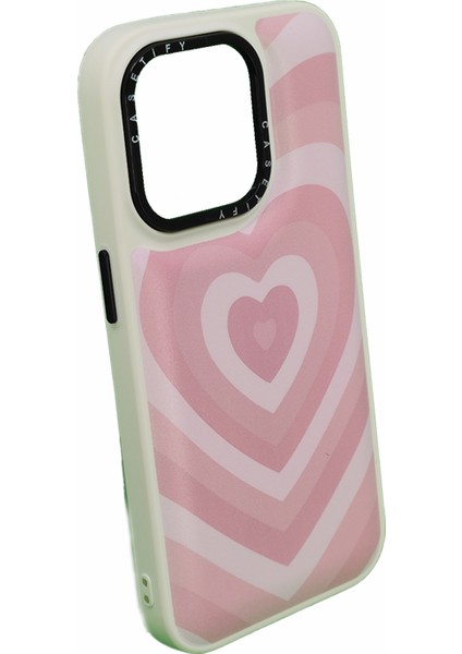 Apple iPhone 14 Pro Uyumlu Kalpli Casetify Seri Arka Koruma Kılıf