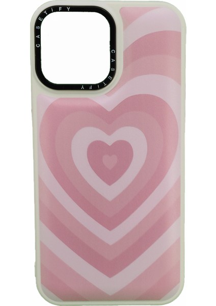 Apple iPhone 13 Pro Max Uyumlu Kalpli Casetify Seri Arka Koruma Kılıf