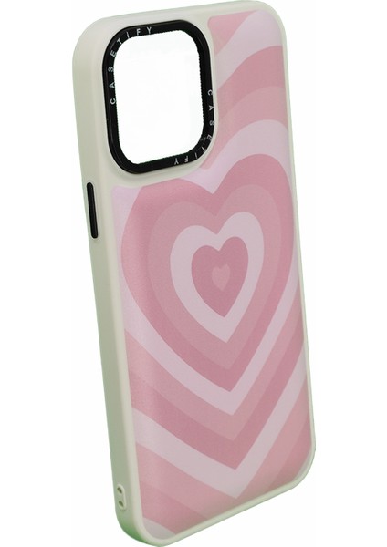 Apple iPhone 13 Pro Max Uyumlu Kalpli Casetify Seri Arka Koruma Kılıf