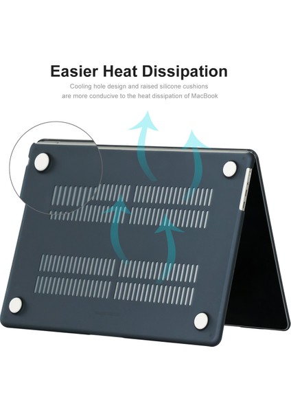 Macbook Air 15 Inç (2023) A2941 (Ab Versiyonu) Mat Dizüstü Pc Kılıfı ile Tpu Klavye Filmi + Toz Geçirmez Fişler (Yurt Dışından) fiyatları