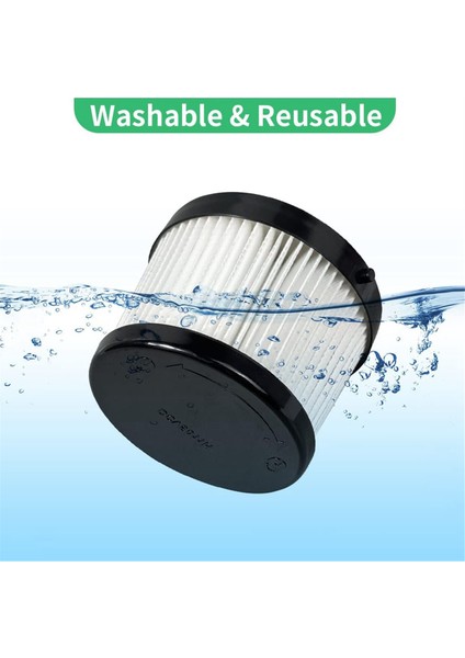 DCV501HB Akülü El Süpürgesi Için 2 Adet DCV5011H Hepa Filtre, 4 Köpük Kol Filtresi ve 1 Fırça ile (Yurt Dışından)