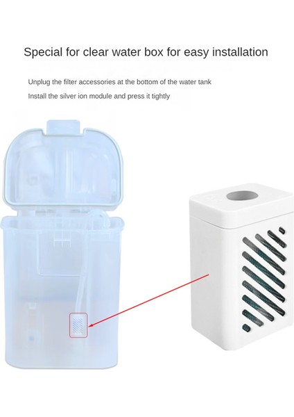 2 Adet Gümüş Iyon Modülü X10/S10/W10S/S20/X20/S10 Artı Serisi Robot Temiz Su Deposu Iyon Kokusu (Yurt Dışından)