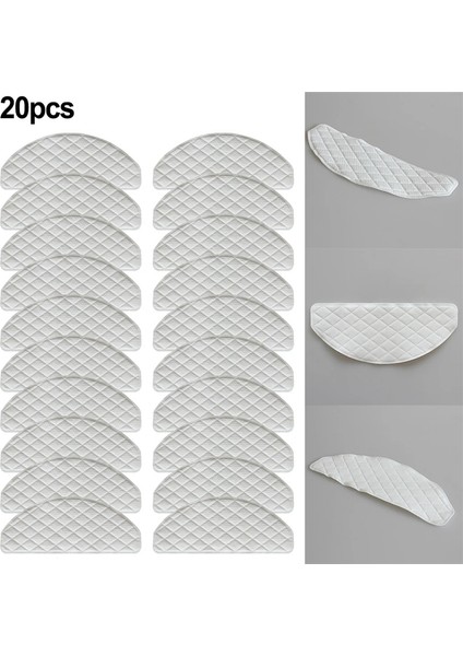 20 Adet L11-A L11 Elektrikli Süpürge Aksesuarları Paspas Pedi Mikrofiber Bez Kuru ve Islak Yıkama Ev Paçavra (Yurt Dışından)