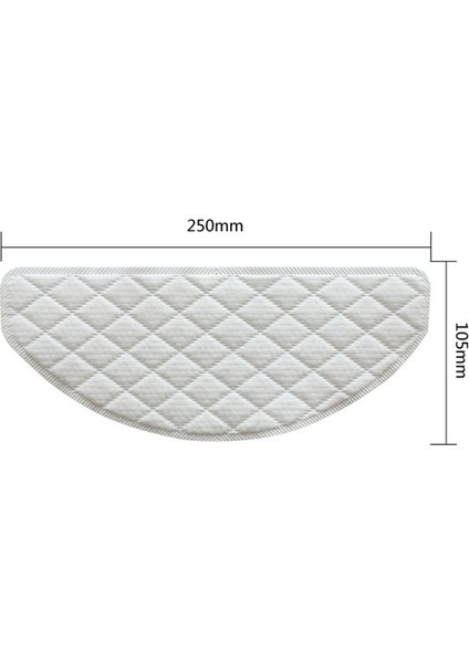 20 Adet L11-A L11 Elektrikli Süpürge Aksesuarları Paspas Pedi Mikrofiber Bez Kuru ve Islak Yıkama Ev Paçavra (Yurt Dışından)