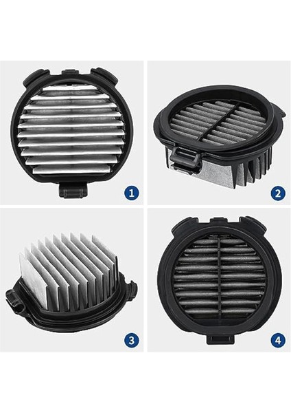 2 Adet Elektrikli Süpürge Filtresi PV-BJ700G-013 PV-BF700-009 Yedek ve Küf Önleme Kontrolü (Yurt Dışından)