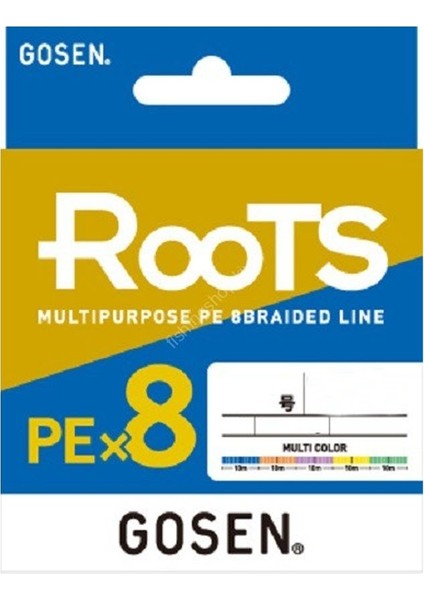 Gosen Roots 8b Multicolor 300M Ip Misina