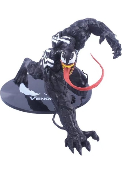 Büyük Eğilimli Venom Marvel Avengers Araba Süsleri El Yapımı Model Bebek (Yurt Dışından)