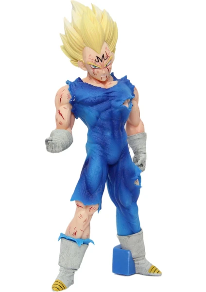 Dragon Ball Süper Saiyan Prens Vegeta Modeli Figürü, Şeytani Ayakta Poz Anime Süsü (Yurt Dışından)