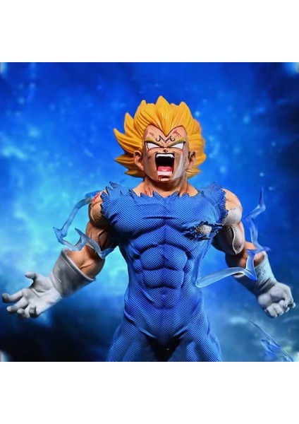 Dragon Ball Kendini Imha Eden Şeytan Kabuğu Şeytanlaştırılmış Vegeta Anime Şekil Modeli (Yurt Dışından)