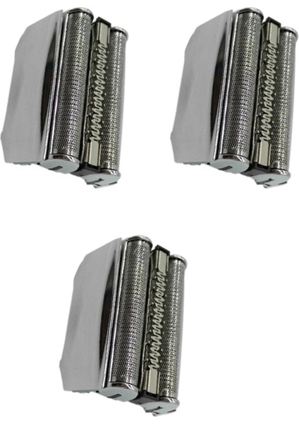 3x Braun Serisi 7 Tıraş Makinesi 70S Yedek Elektrikli Tıraş Makinesi Başlıkları 720S 790CC 760CC 765C 795CC 9565 9585 7840S Gümüş (Yurt Dışından)