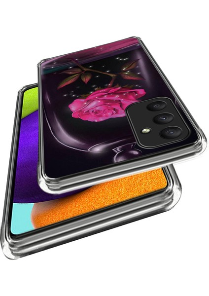 Samsung Galaxy A55 5g Tpu Desenli İnce Tasarım Telefon Kılıfı (Yurt Dışından)