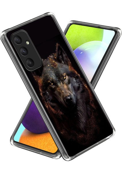 Samsung Galaxy A35 5g Desen Baskı Tpu Arka Gece Kurt Telefon Kılıfı (Yurt Dışından) fiyatları