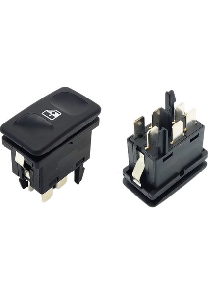 Volkswagen Golf 2/3 Cam Açma Anahtarı Düğmesi Tekli Torpido 1984-1992