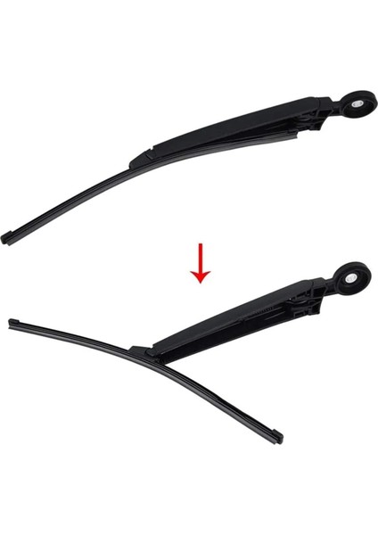 Volkswagen Touareg Arka Silecek Kolu ve Süpürgesi 2002-2010 355MM