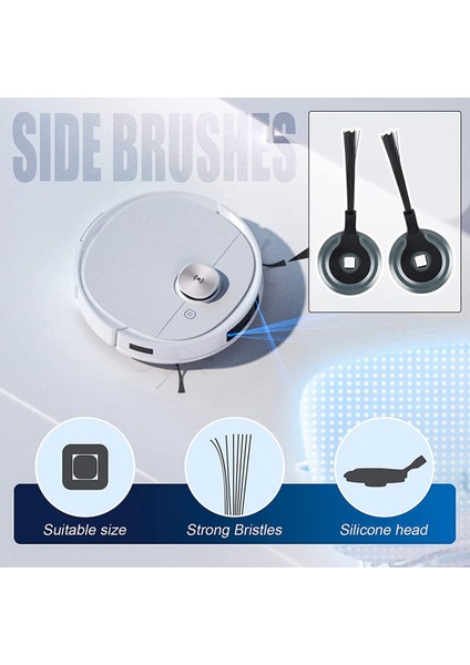 Ion Robot By Için 16 Paket RVSBK950 Yan Fırçalar - Robot R85 RV850 Elektrikli Süpürgelerle Uyumlu,запасные Части Пылесоса (Yurt Dışından) indirimleri