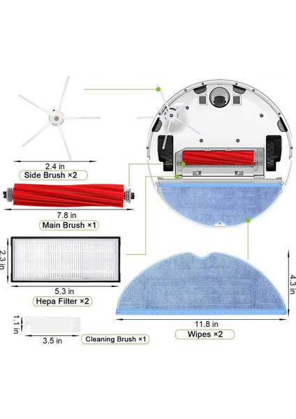S7 T7 T7S T7PLUS T7SPLUS Elektrikli Süpürge Parçaları Için Yedek Aksesuarlar,запасные Части Пылесоса (Yurt Dışından) modelleri