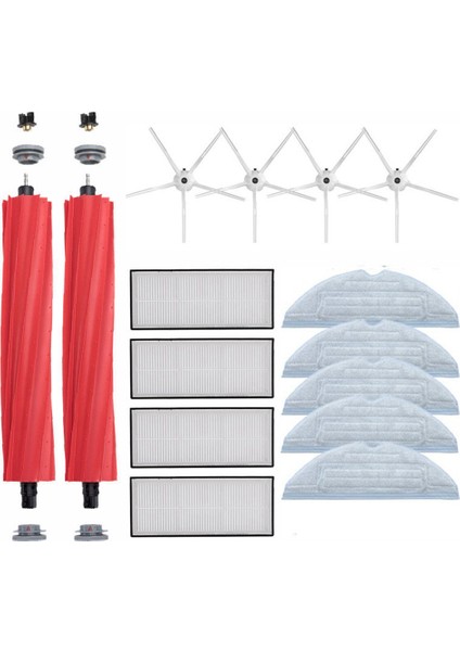 Yedek Ana Fırça Paspas Bezi Hepa Filtre Yan Fırça S7 T7S T7PLUS Elektrikli Süpürge Yedek Parçaları,запасные Части Пылесоса (Yurt Dışından)