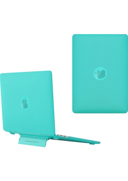 MacBook Pro 16 Inç (2021)/(2023) (A2485/A2780/A2991) Kılıf Kickstand Isı Dağılımı Laptop Kapağı-Açık Yeşil (Yurt Dışından)