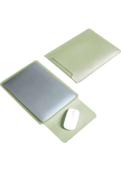 13 Inç Pu Deri Laptop Çantası Ultra Ince Dikey Dizüstü Bilgisayar Kılıfı Matcha i (Yurt Dışından) fiyatları