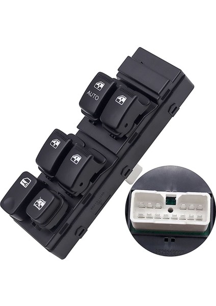 Kia Cerato Sol Ön Dörtlü Cam Düğmesi Anahtarı 2005-2008
